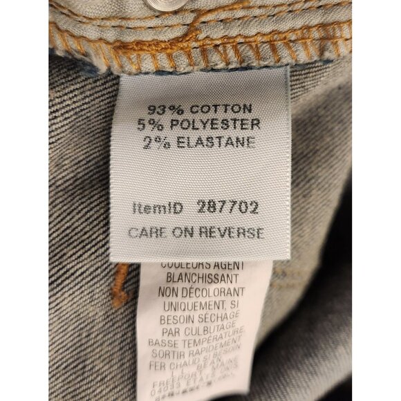 LL Bean Jeans Classic Fit Mid Rise Straight Leg Womens 12 Reg Stretch Denim EUC - Picture 13 of 13